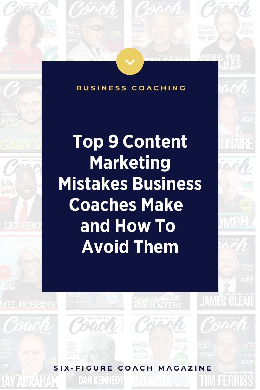 Top 9 Content Marketing Mistakes Business Coaches Make  and How To Avoid Them with Becky Auer